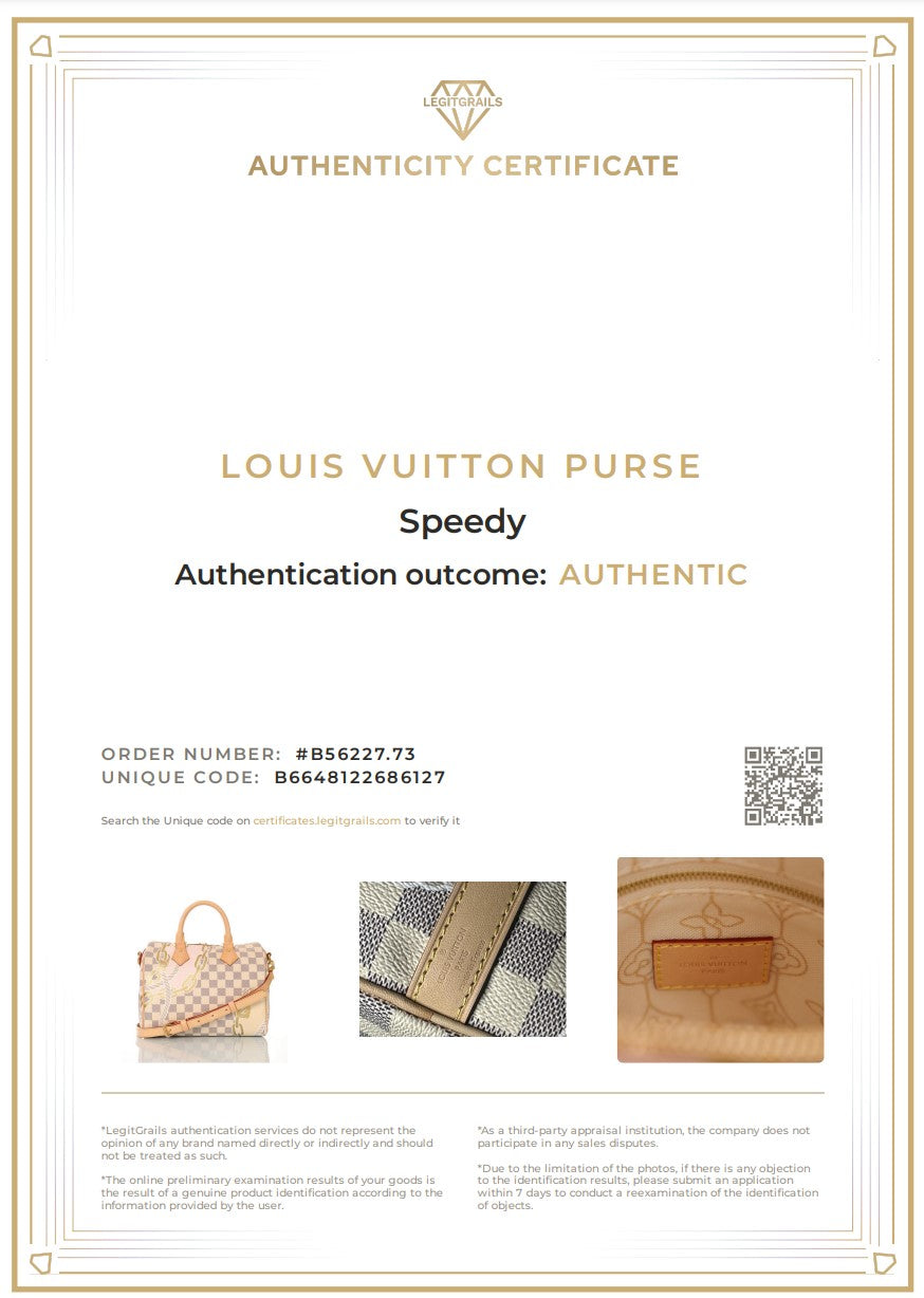 LOUIS VUITTON Speedy 25 Nautical - LIMITED EDITION N40473