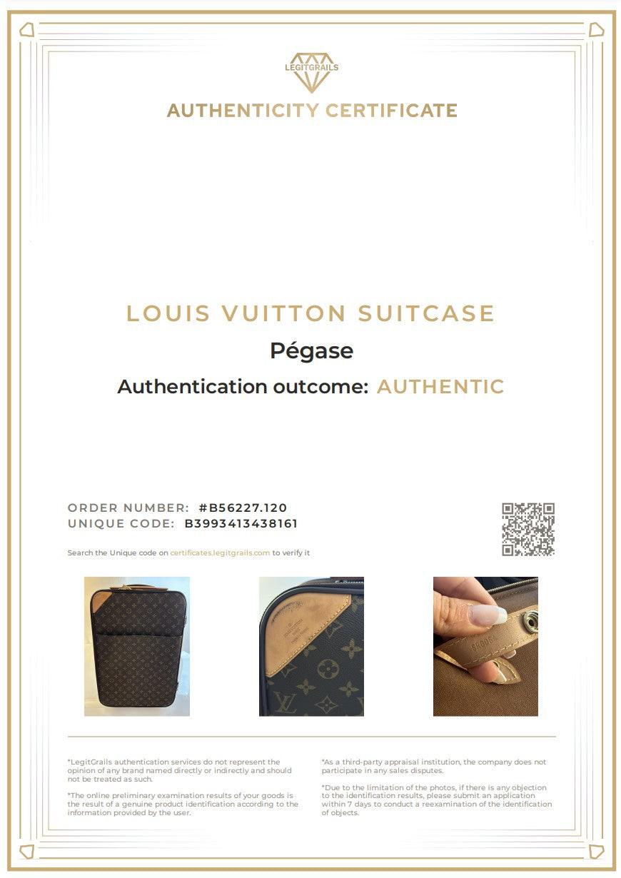 LOUIS VUITTON Valigia Pegase 55 Monorgam PÉGASE Trolley