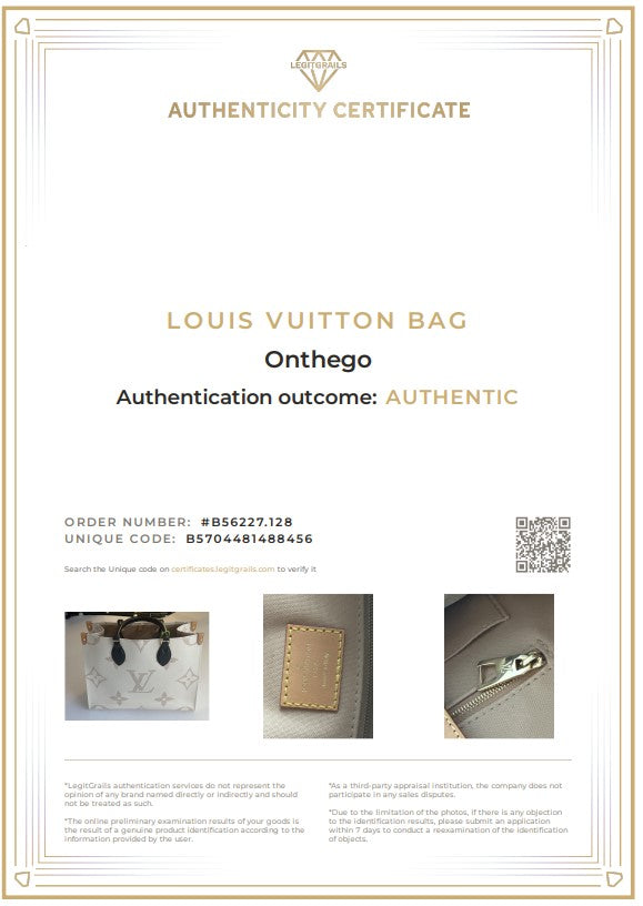 LOUIS VUITTON OnTheGo MM M46912 Autres Toiles Monogram