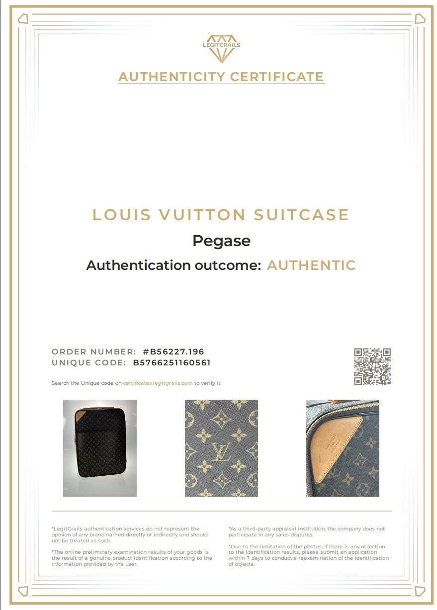 LOUIS VUITTON Valigia Pegase 55 Monorgam PÉGASE Trolley