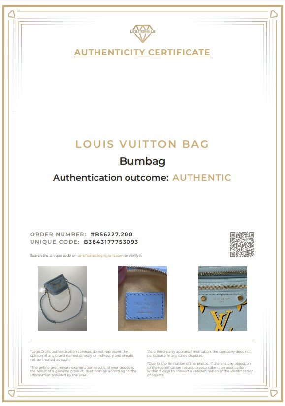 LOUIS VUITTON BUMBAG M43644 marsupio Cross Body FULLSET come nuovo