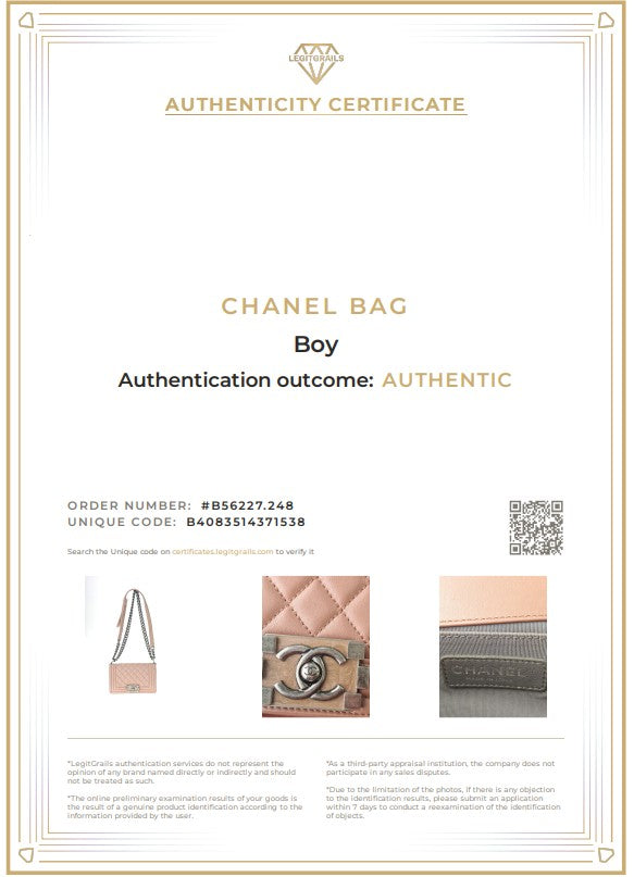 CHANEL Boy Bag kleine Tasche Leder