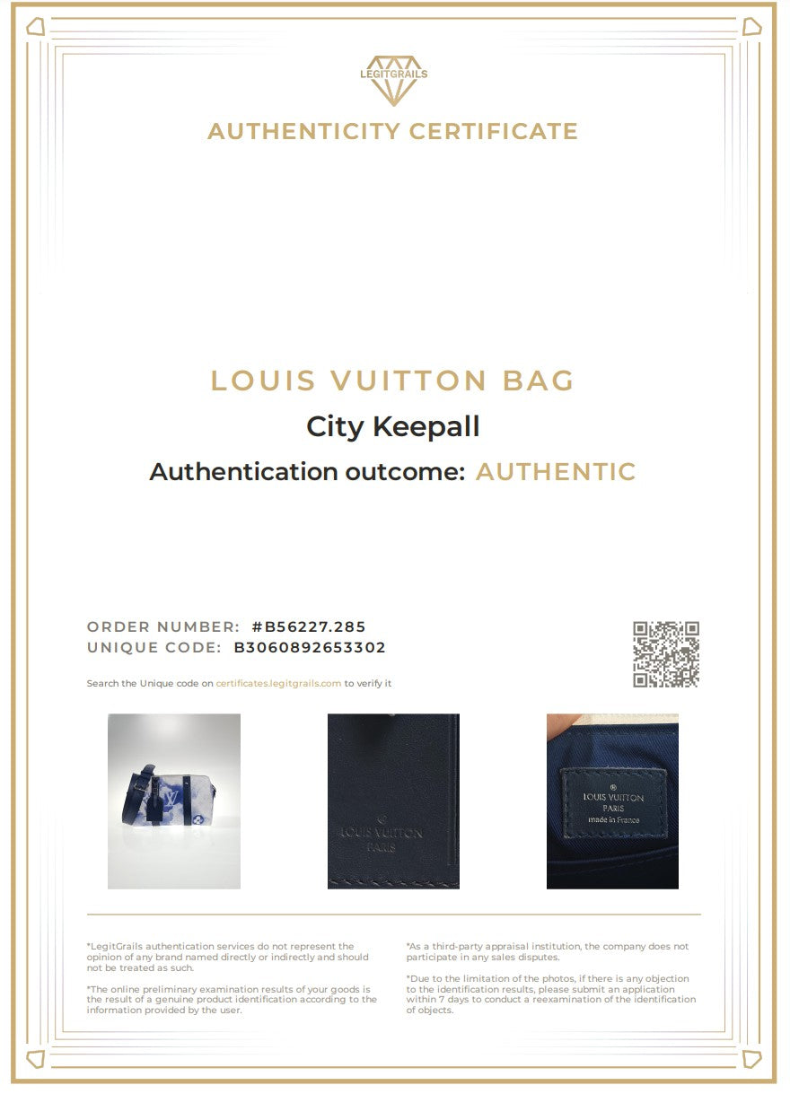 LOUIS VUITTON City Keepall Monogram Watercolor