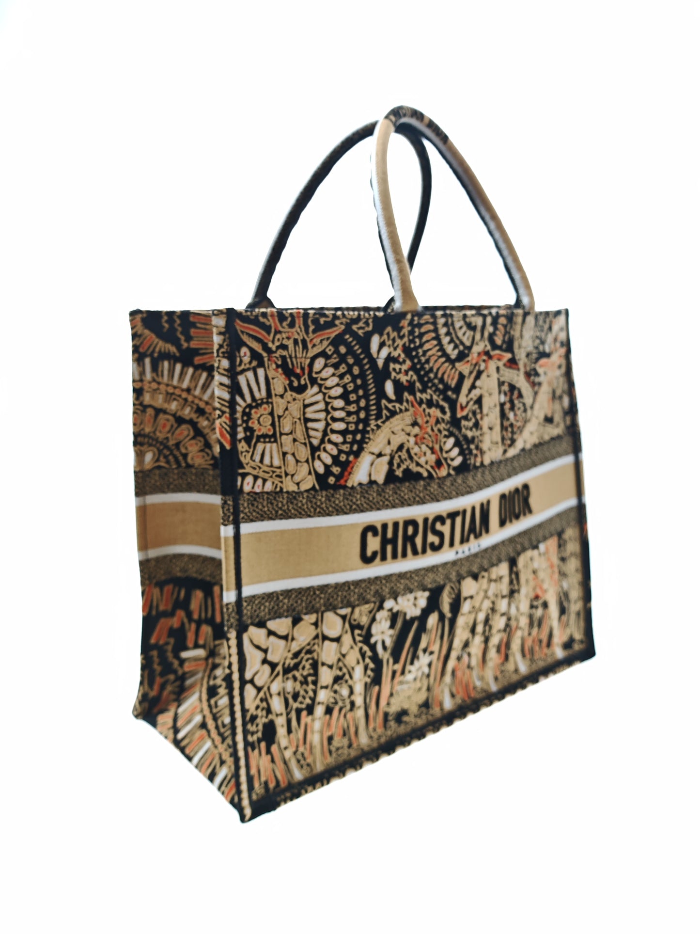 DIOR BOOK TOTE BAG Giraffe- großes Modell Christian Dior Shopper