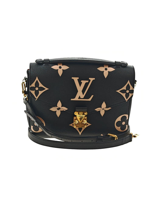 LOUIS VUITTON Pochette Metis Empreinte Bicolor Leder M45773 FULLSET