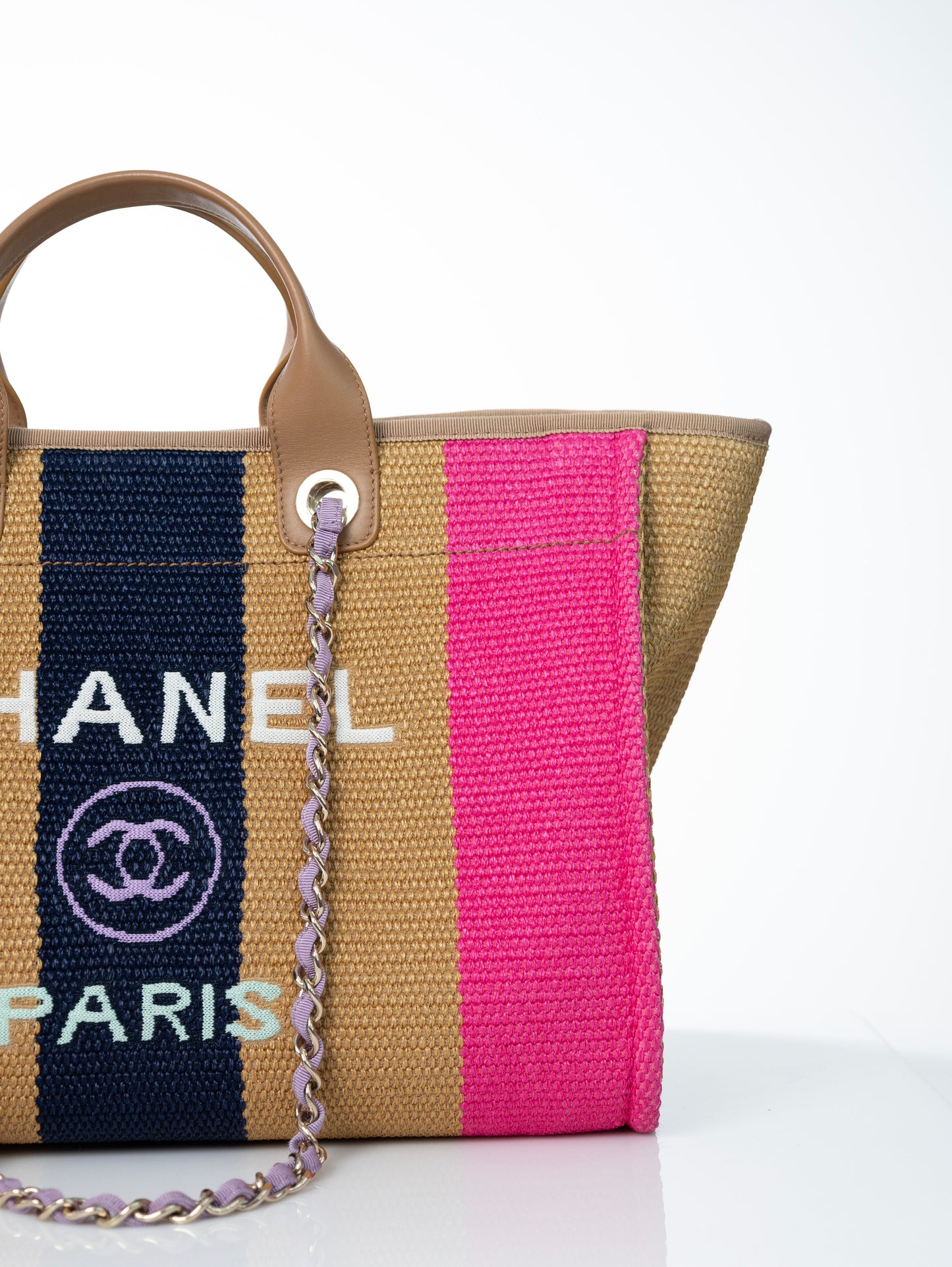 CHANEL DEAUVILLE SONDEREDITION A66941 B01940 Large Shopper Tragetasche Korb