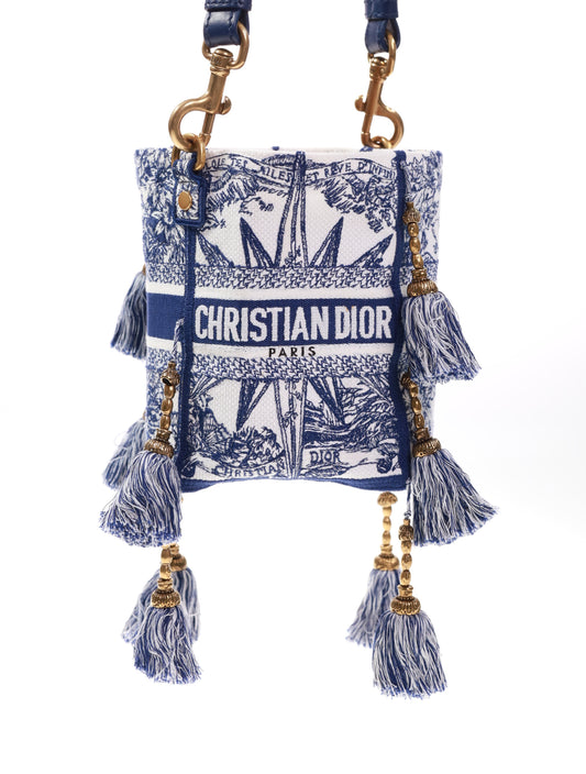 CHRISTIAN DIOR Rêve d'Infini Small D-Bubble Bucket Bag - Blue Bucket Bags, Handbags