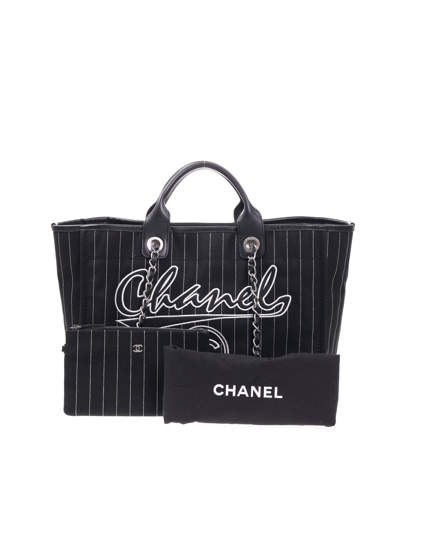 CHANEL DEAUVILLE SONDEREDITION A66941B10404 Large Shopper Tragetasche