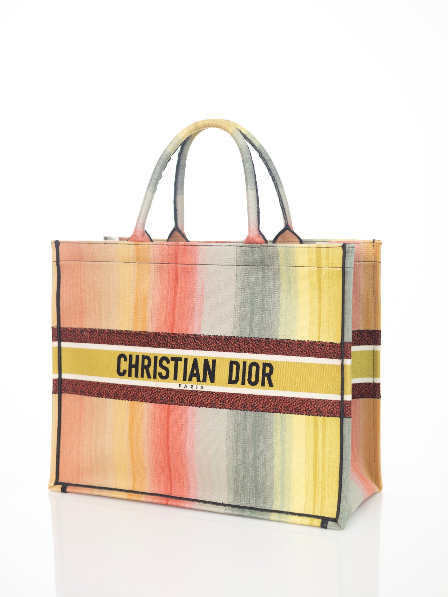 DIOR BOOK TOTE BAG mehrfarbig großes Modell neuwertig