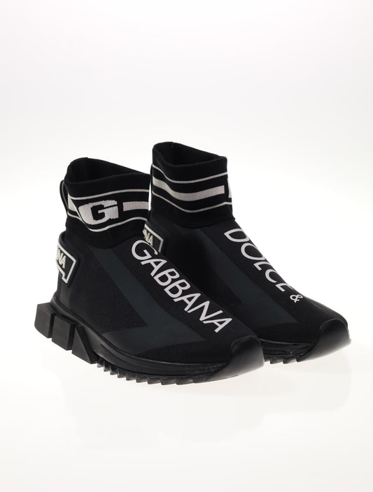 Dolce Gabbana DG D&G Sneaker Sorrento schwarz Gr. 41