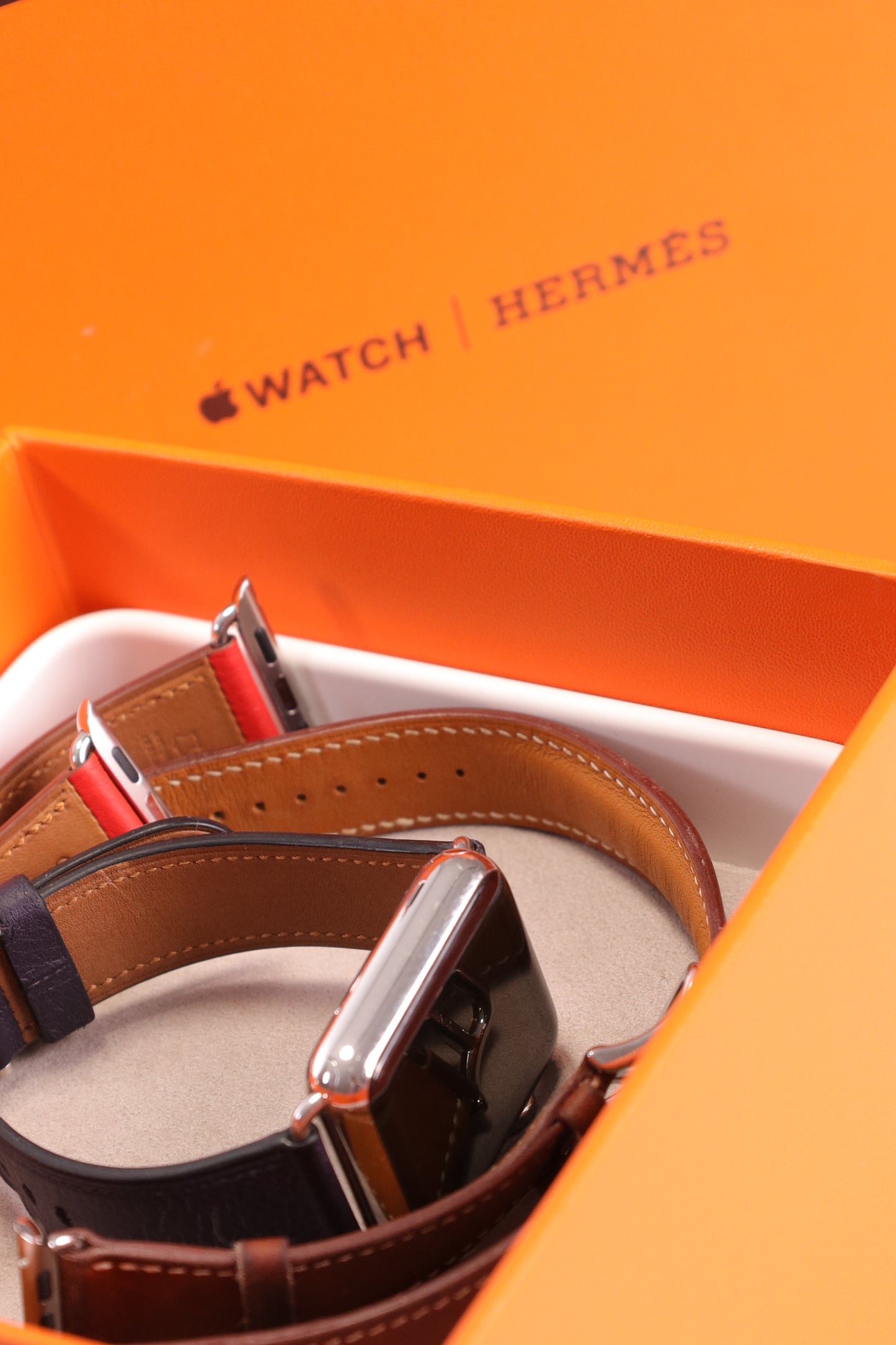 HERMES Apple Watch con 3 cinturini 38MM