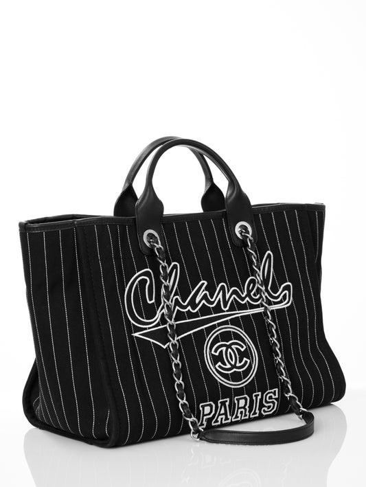 CHANEL DEAUVILLE SONDEREDITION A66941B10404 Large Shopper Tragetasche