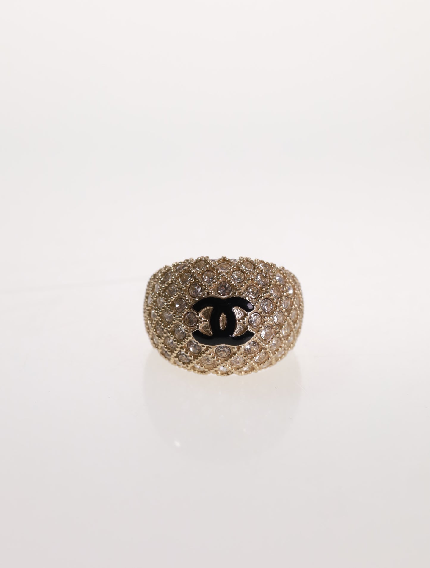 CHANEL Ring Kristall