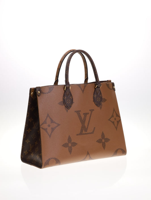 LOUIS VUITTON OnTheGo MM M58521 Wild at Heart Caramello SET COMPLETO