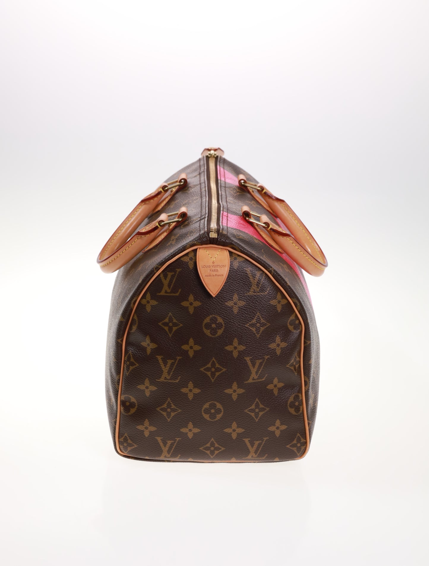 LOUIS VUITTON SPEEDY 30 Monogram V Pink M41533