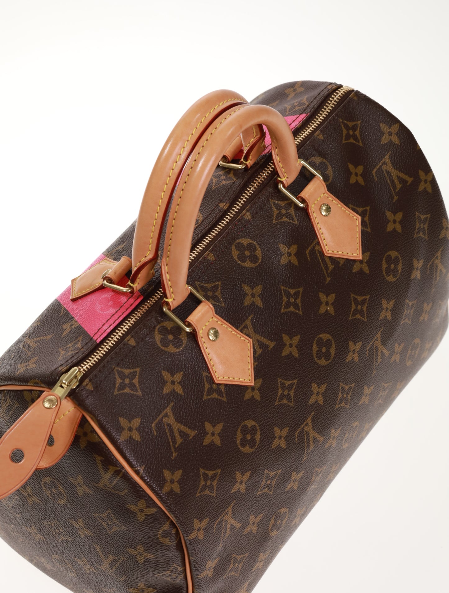 LOUIS VUITTON SPEEDY 30 Monogram V Pink M41533