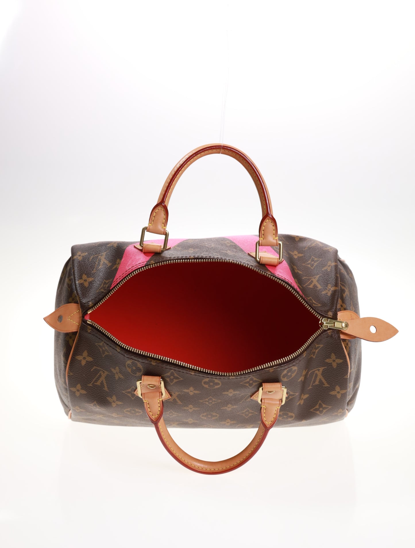 LOUIS VUITTON SPEEDY 30 Monogram V Pink M41533