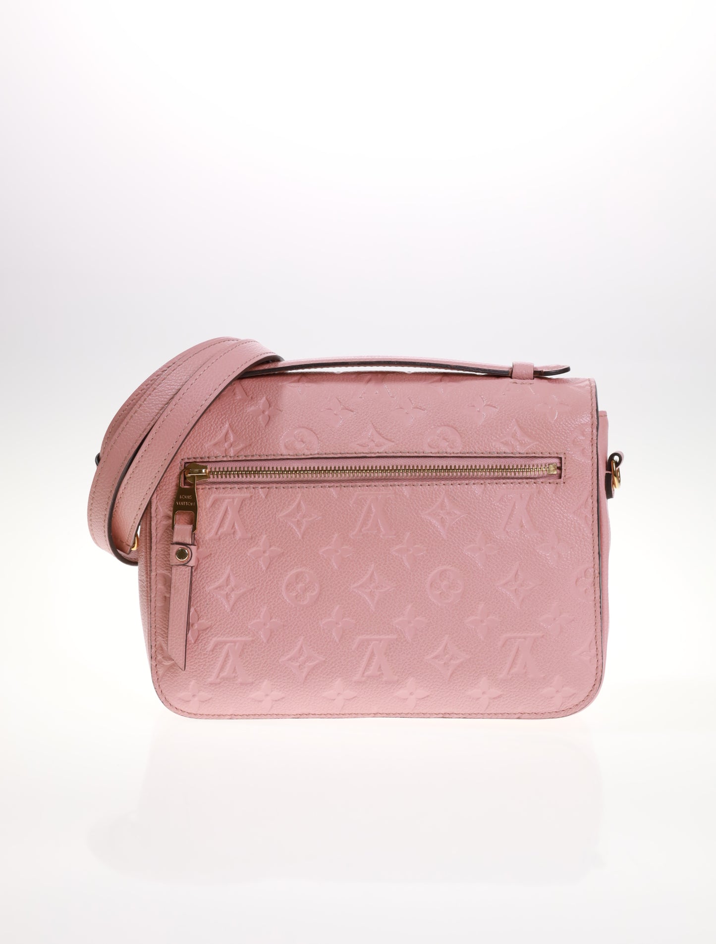 LOUIS VUITTON Pochette Metis Empreinte Rose