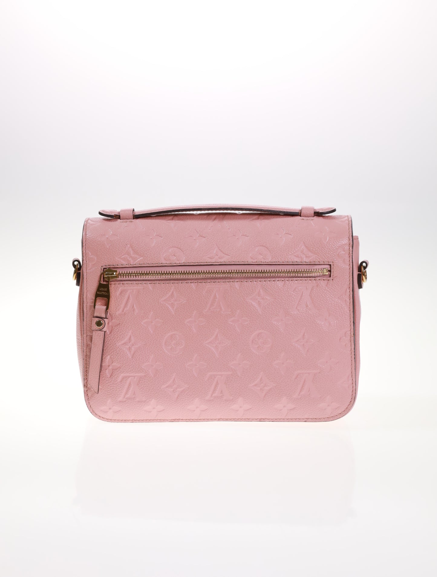 LOUIS VUITTON Pochette Metis Empreinte Rose