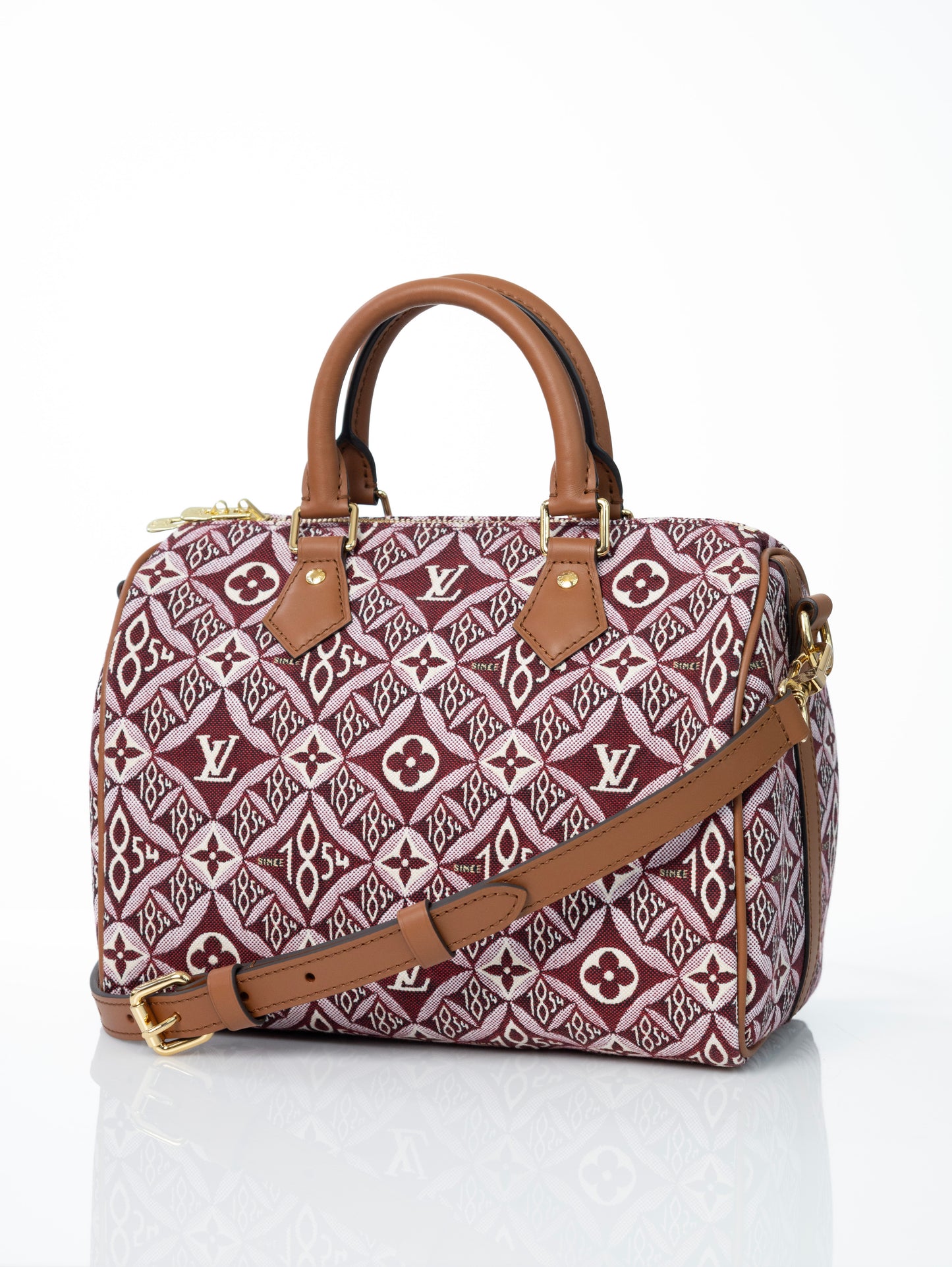 Louis Vuitton Speedy 25 1854 bordeaux M57231