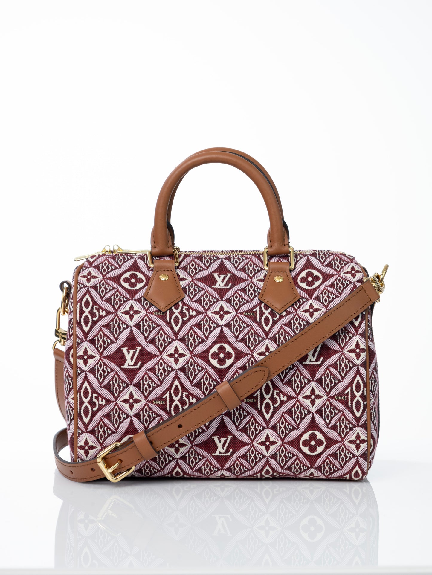 Louis Vuitton Speedy 25 1854 bordeaux M57231