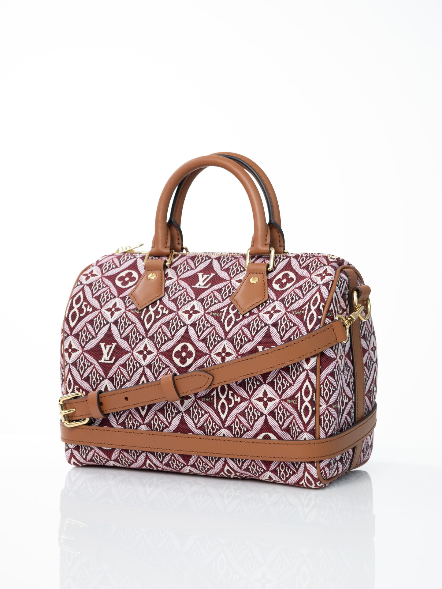 Louis Vuitton Speedy 25 1854 bordeaux M57231