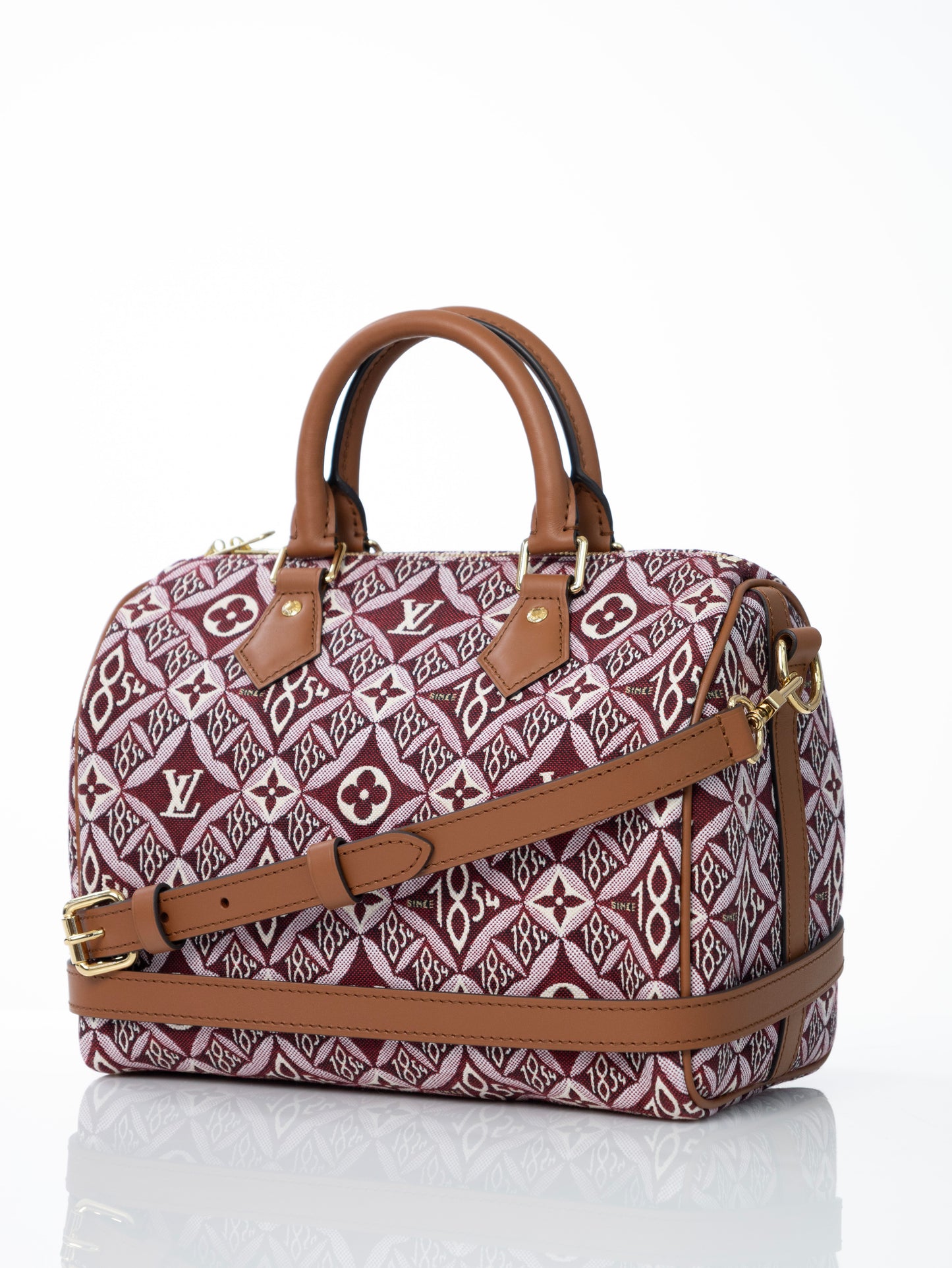 Louis Vuitton Speedy 25 1854 bordeaux M57231