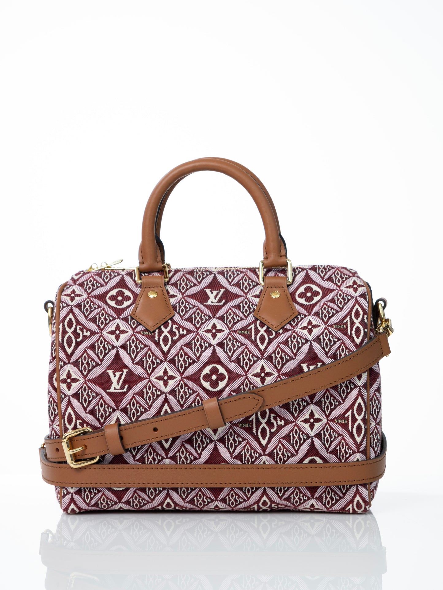 Louis Vuitton Speedy 25 1854 bordeaux M57231