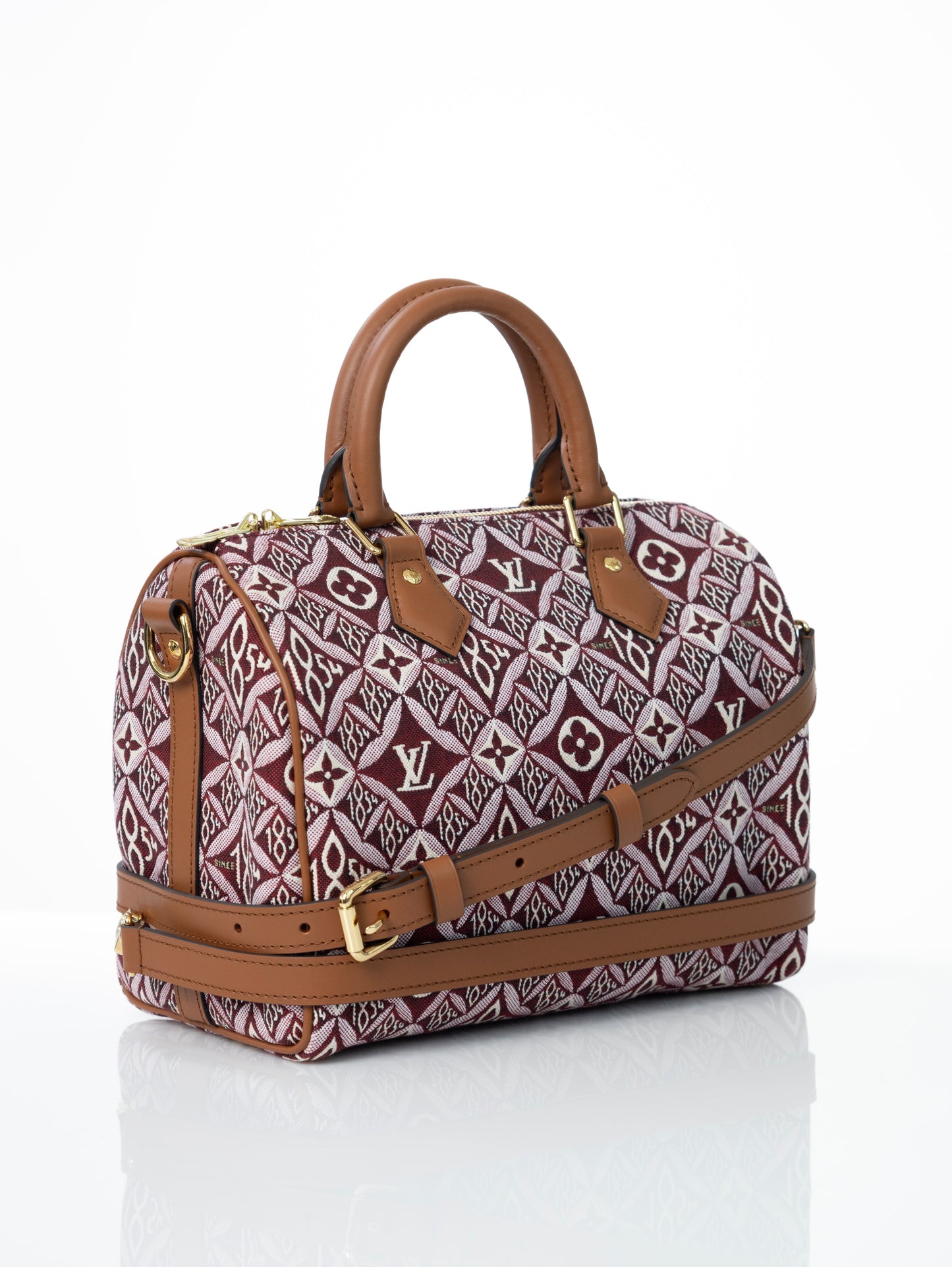 Louis Vuitton Speedy 25 1854 bordeaux M57231