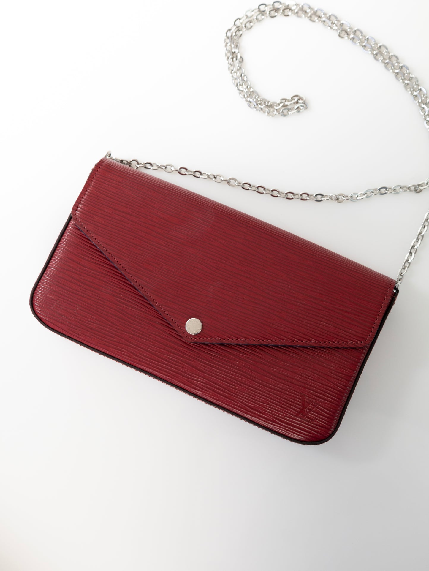 Louis Vuitton Felicie Epi Cherry M68629