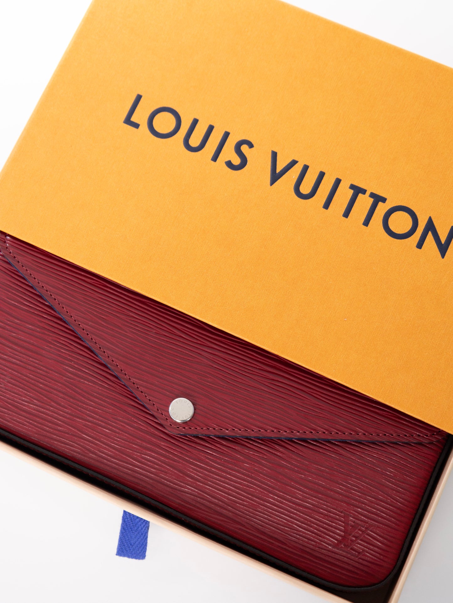 Louis Vuitton Felicie Epi Cherry M68629