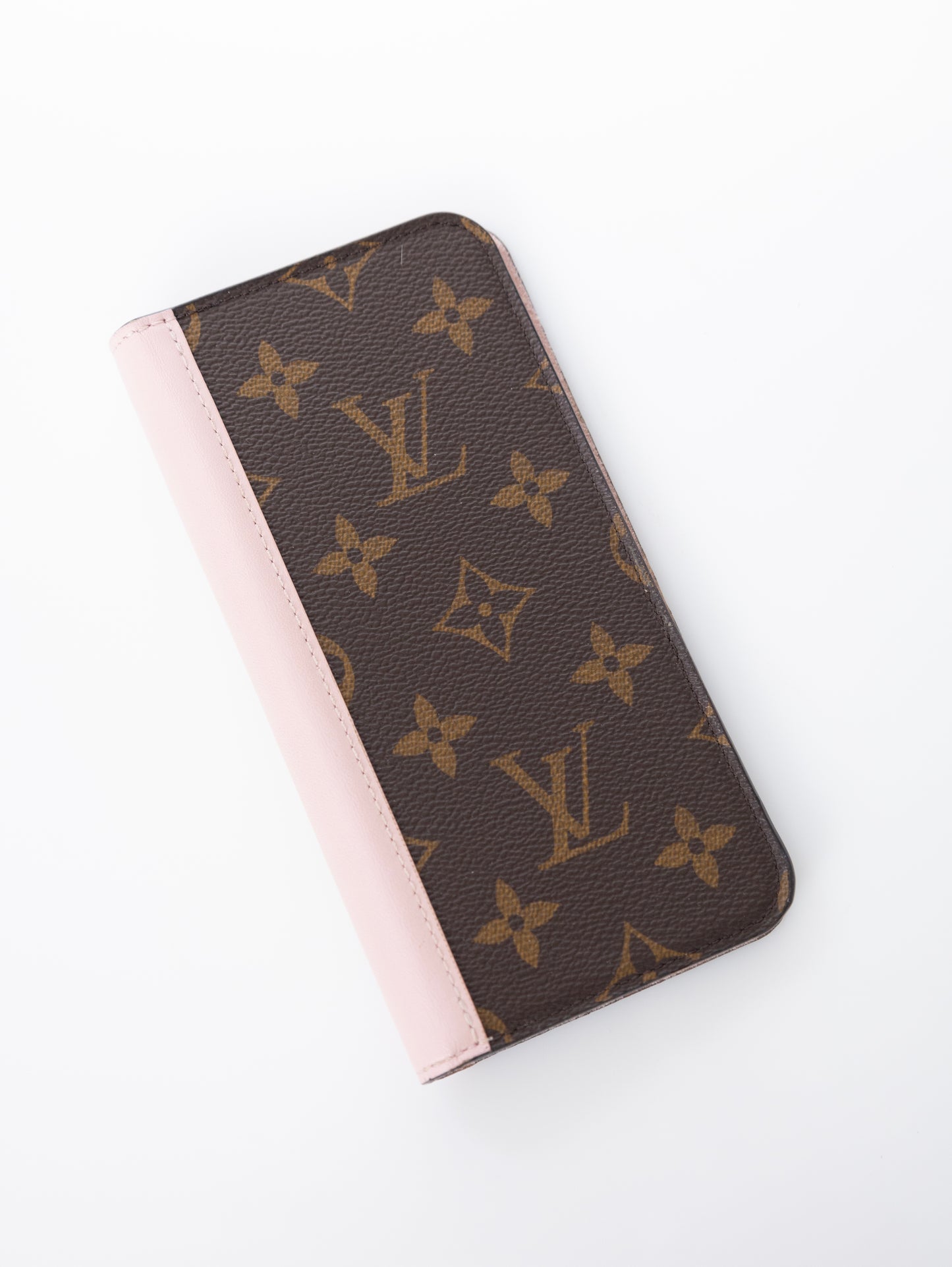 Louis Vuitton iPhone Folio Handyhülle Monogram Rose M68691