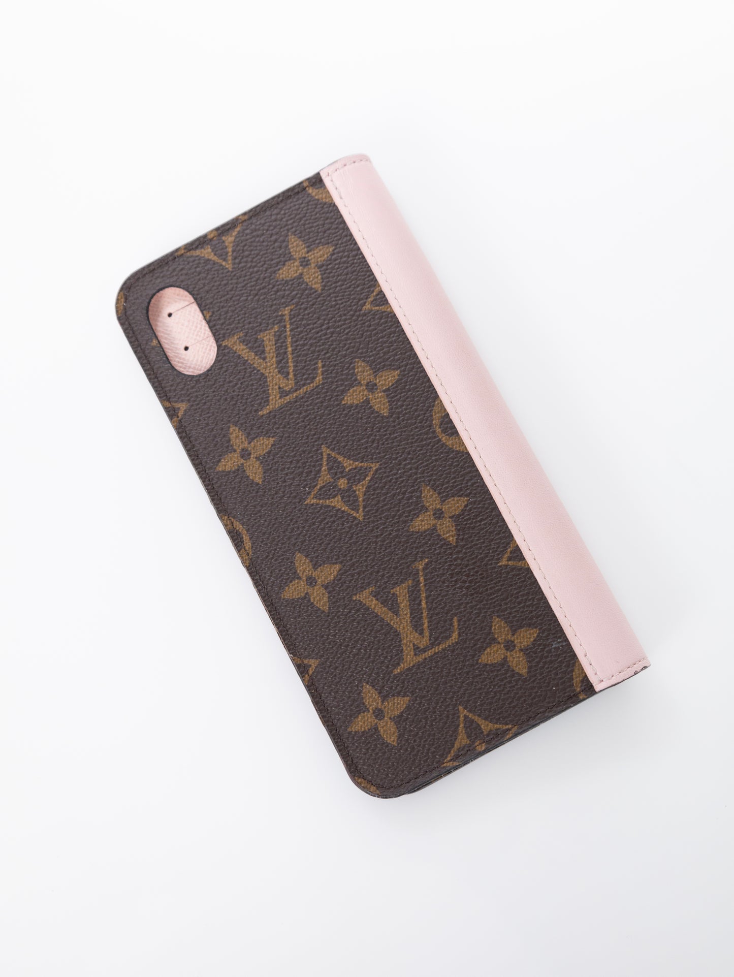 Louis Vuitton iPhone Folio Handyhülle Monogram Rose M68691