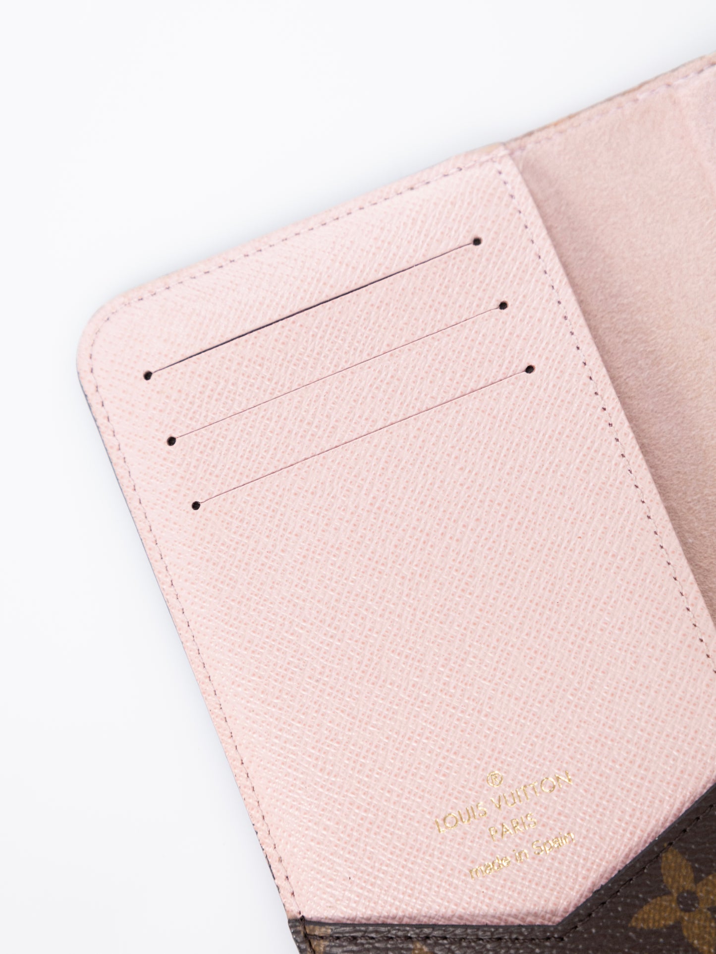 Louis Vuitton iPhone Folio Handyhülle Monogram Rose M68691