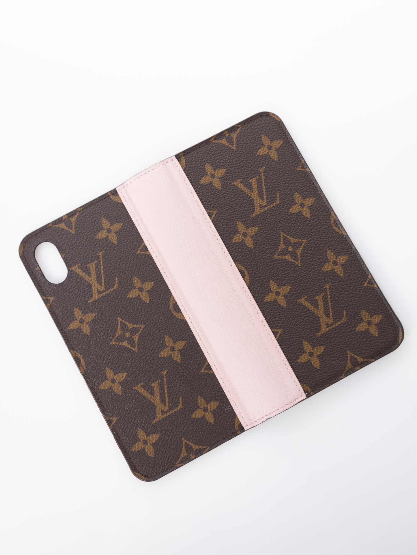 Louis Vuitton iPhone Folio Handyhülle Monogram Rose M68691