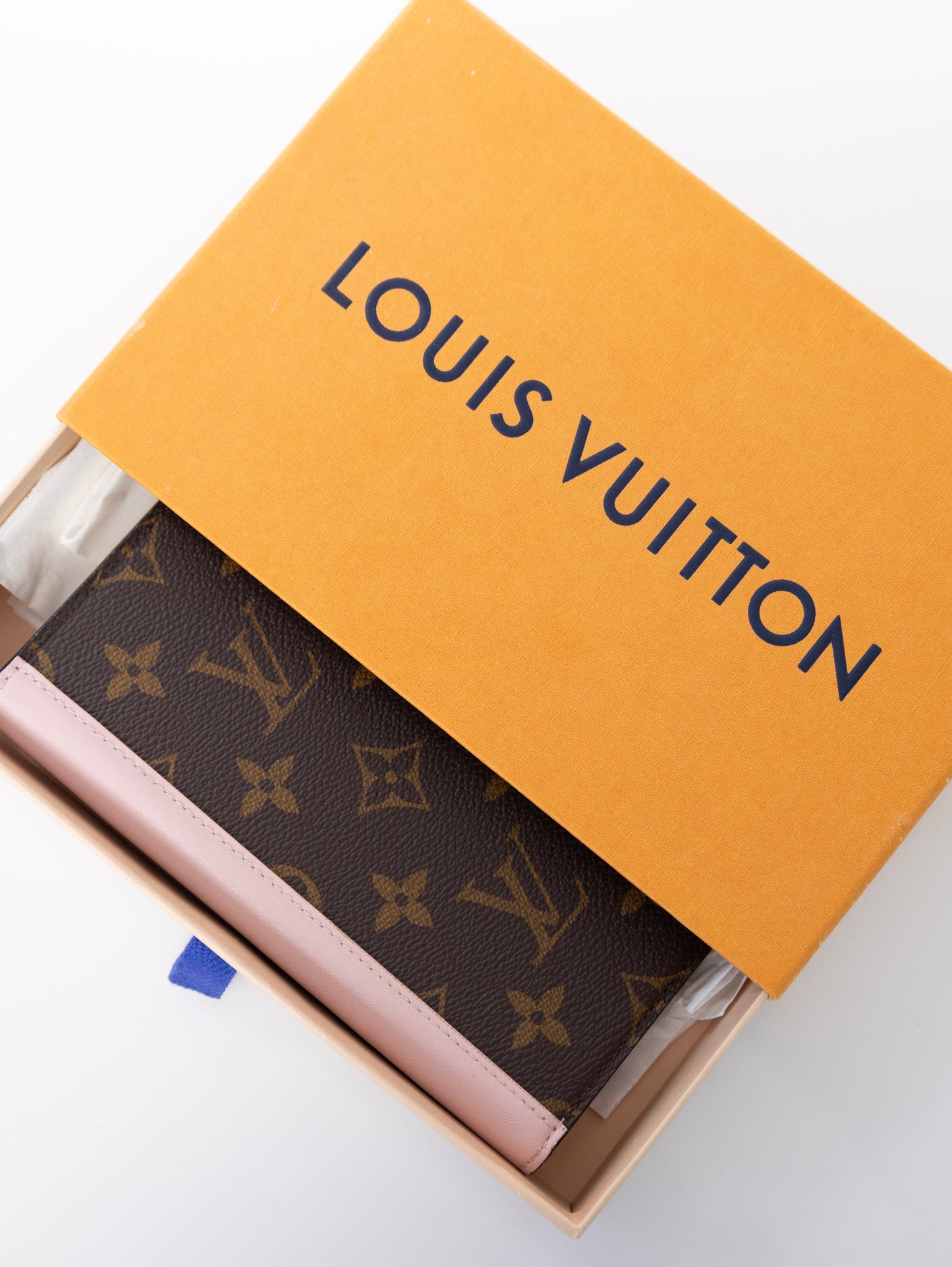 Louis Vuitton iPhone Folio Handyhülle Monogram Rose M68691