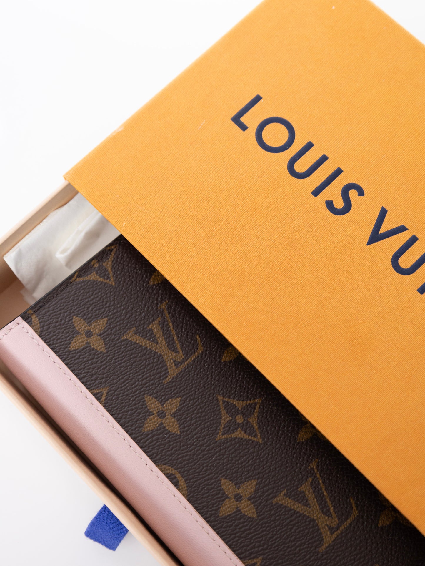 Louis Vuitton iPhone Folio Handyhülle Monogram Rose M68691