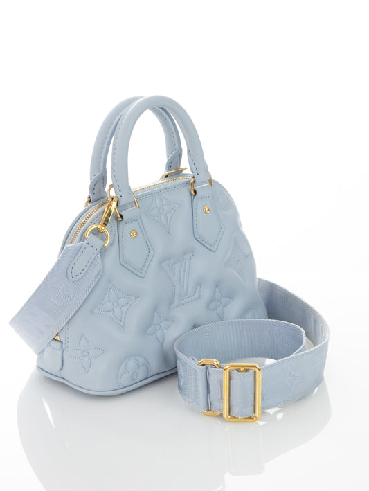 LOUIS VUITTON ALMA BB Pillow Soft BBG Ice Blue M59822