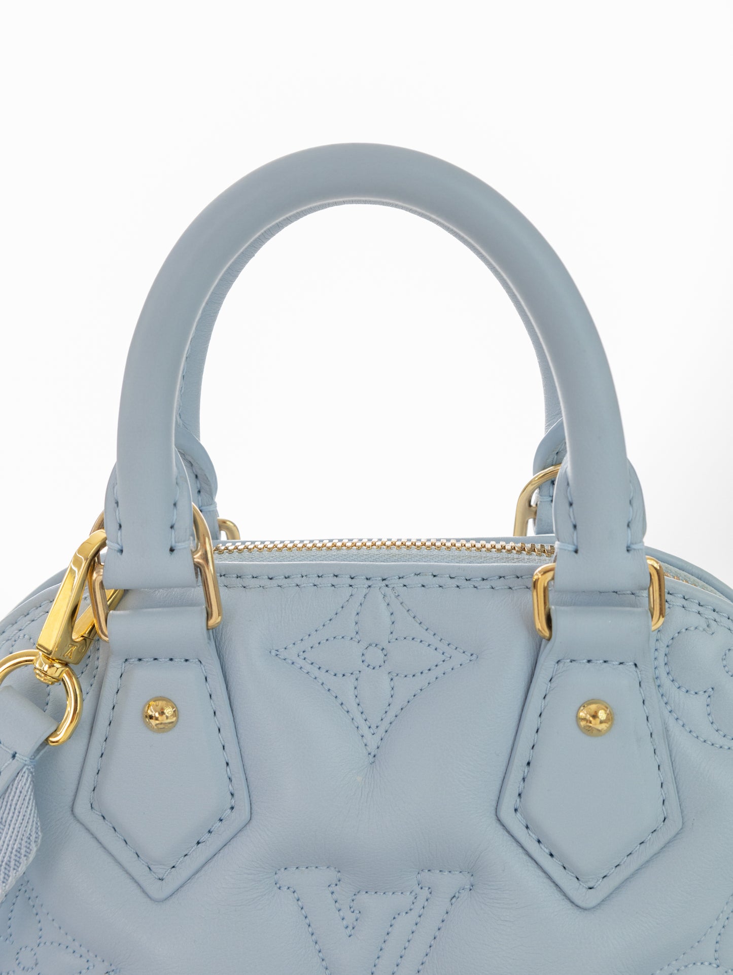 LOUIS VUITTON ALMA BB Pillow Soft BBG Ice Blue M59822