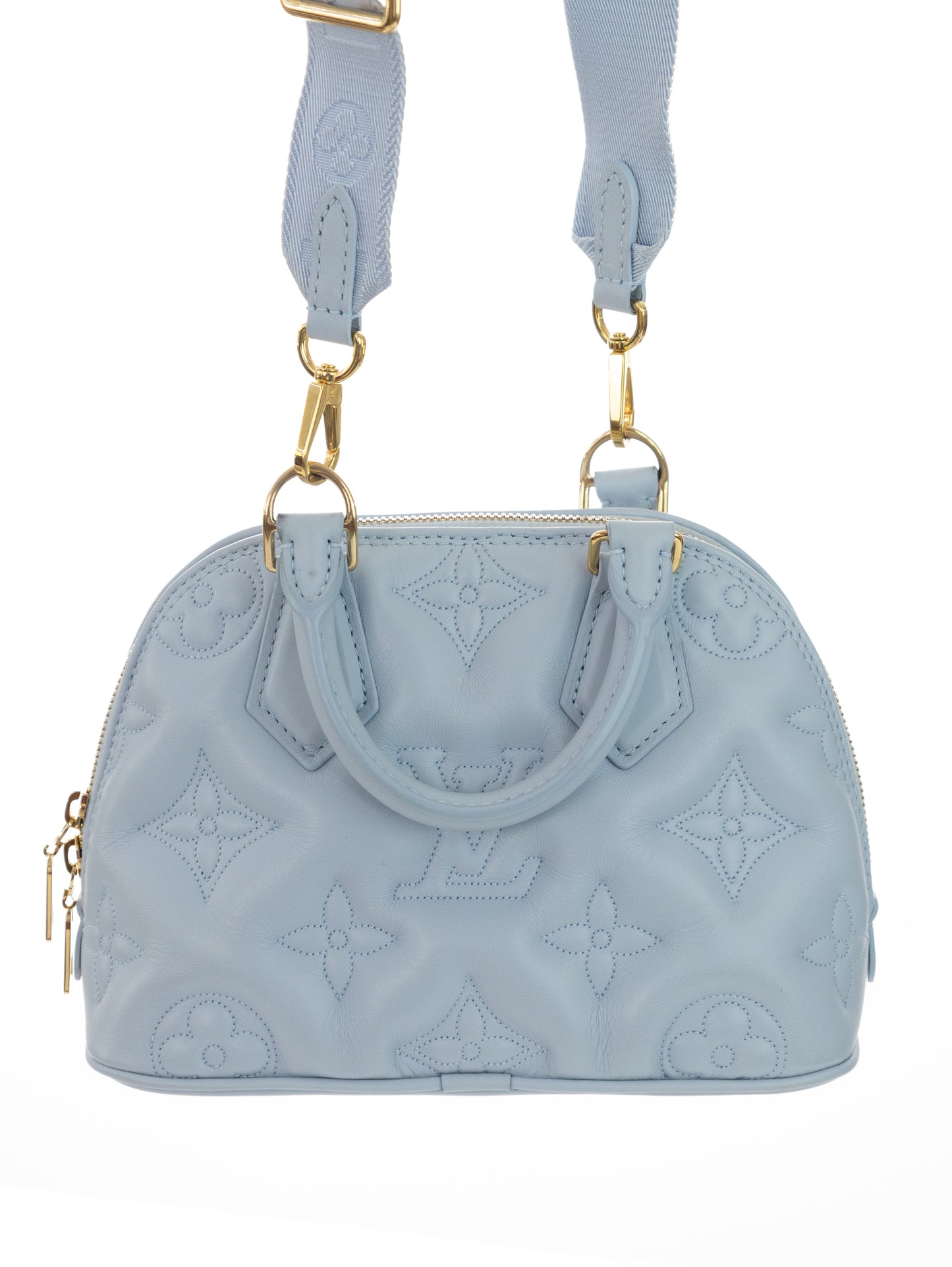 LOUIS VUITTON ALMA BB Pillow Soft BBG Ice Blue M59822