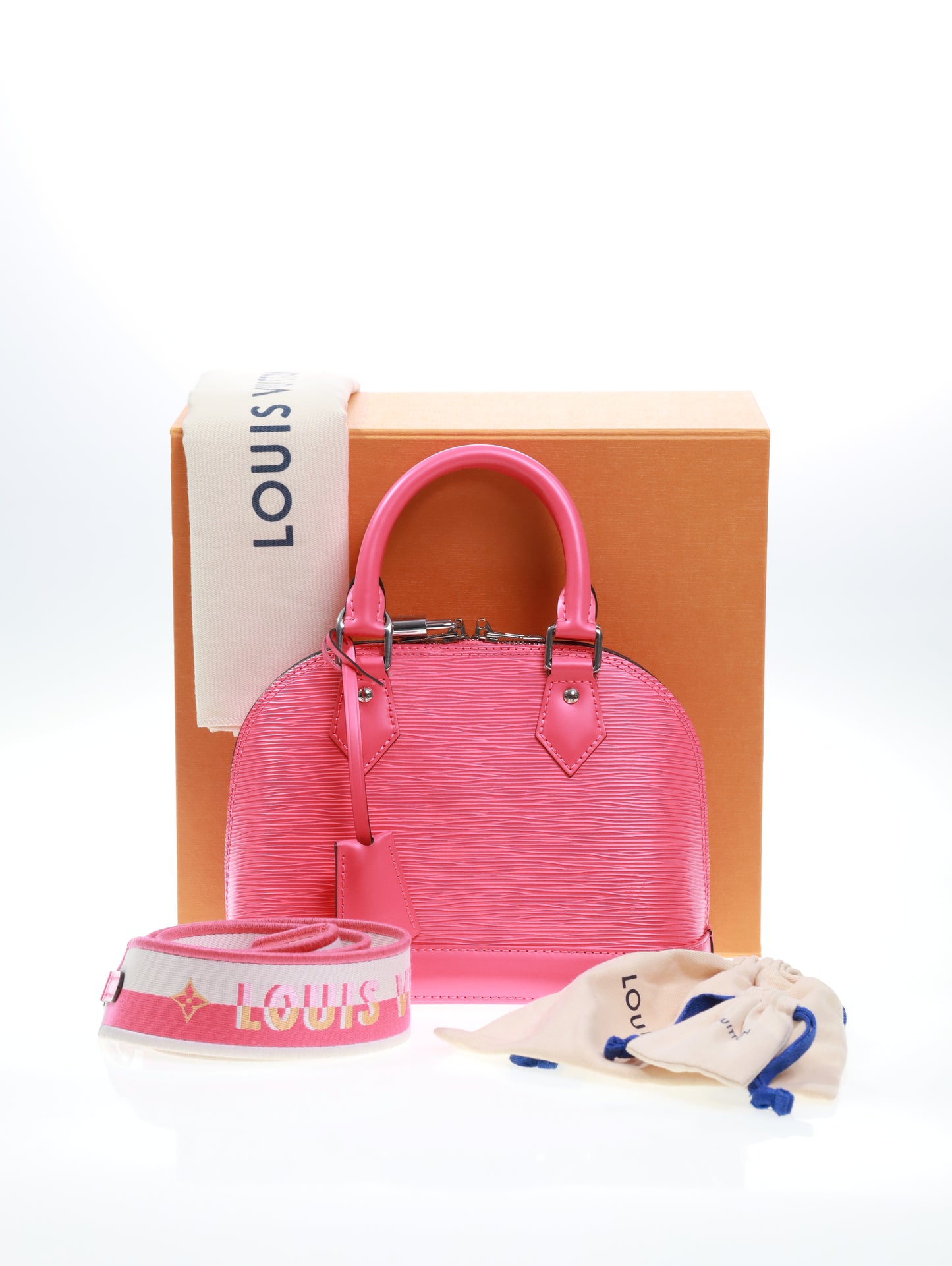 LOUIS VUITTON ALMA BB VERNIS Rose Blush M54704 - MODELLO SPECIALE