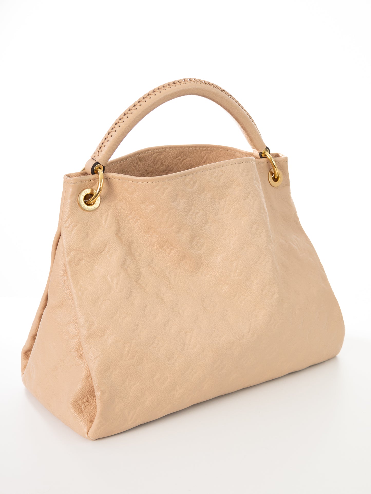 LOUIS VUITTON Artsy MM Monogram Empreinte Creme