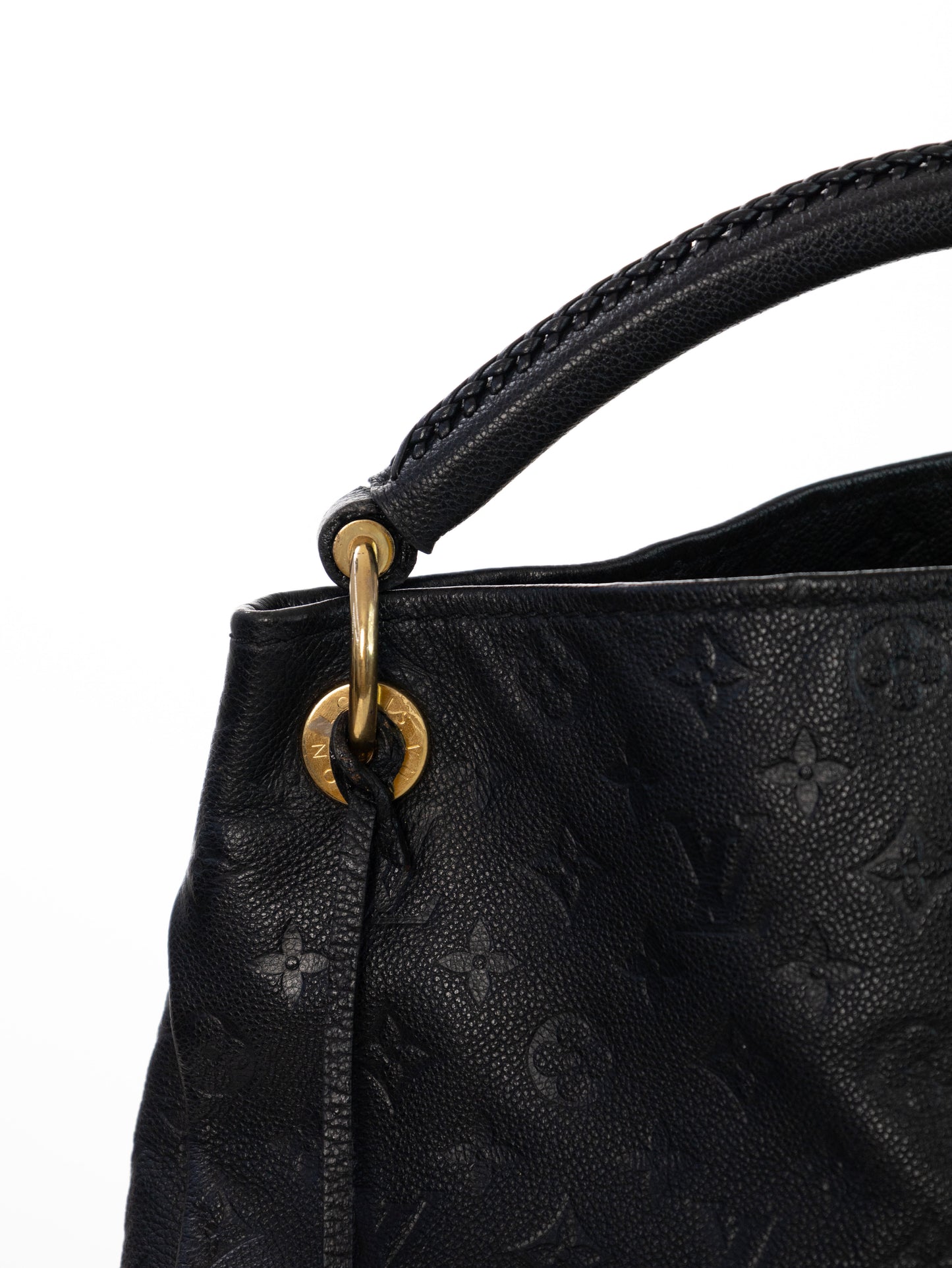 LOUIS VUITTON Artsy MM Monogram Empreinte Schwarz Noir