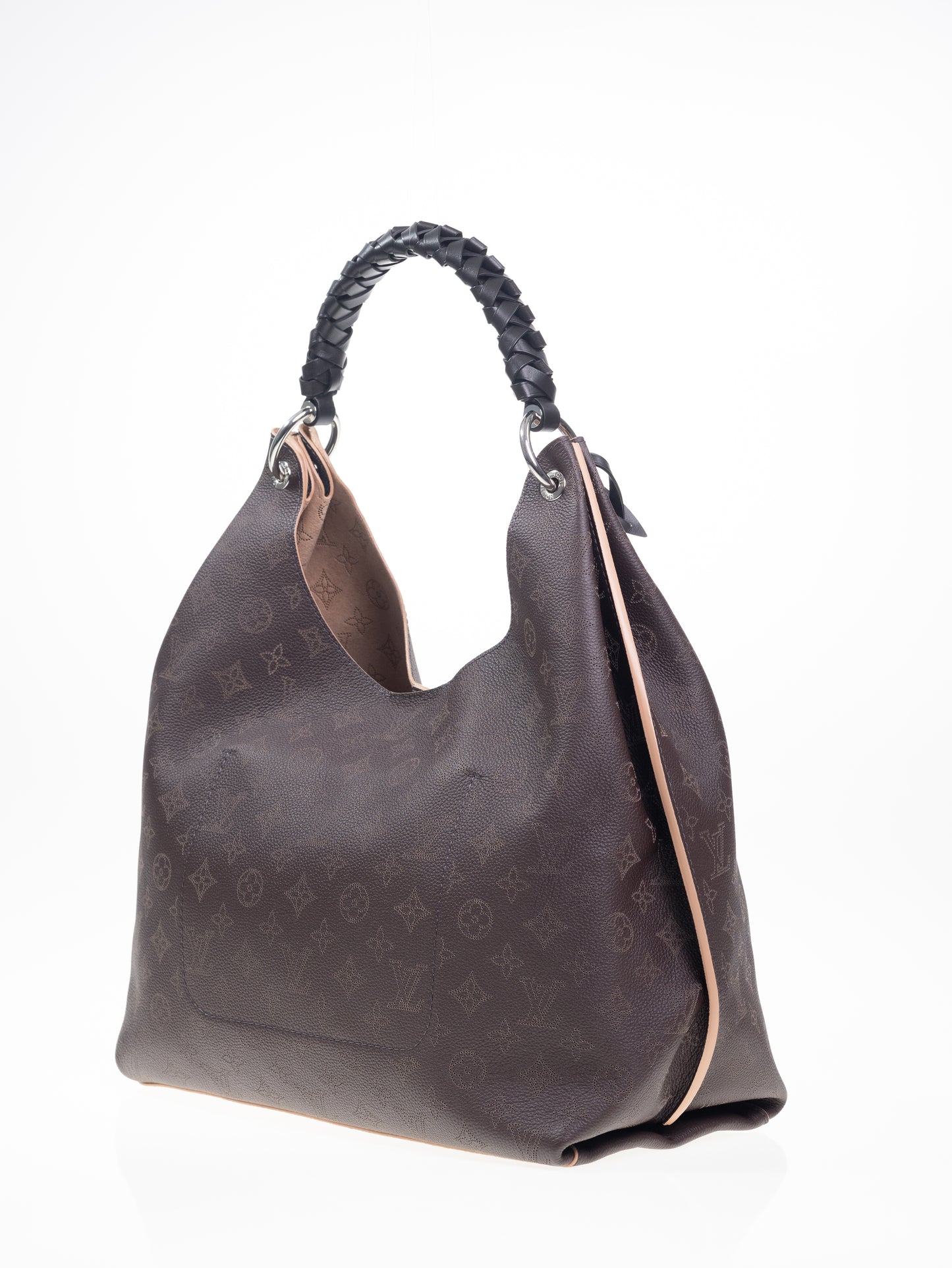 LOUIS VUITTON Carmel M56436 Mahina Shopper Monogram Chocolat FULLSET