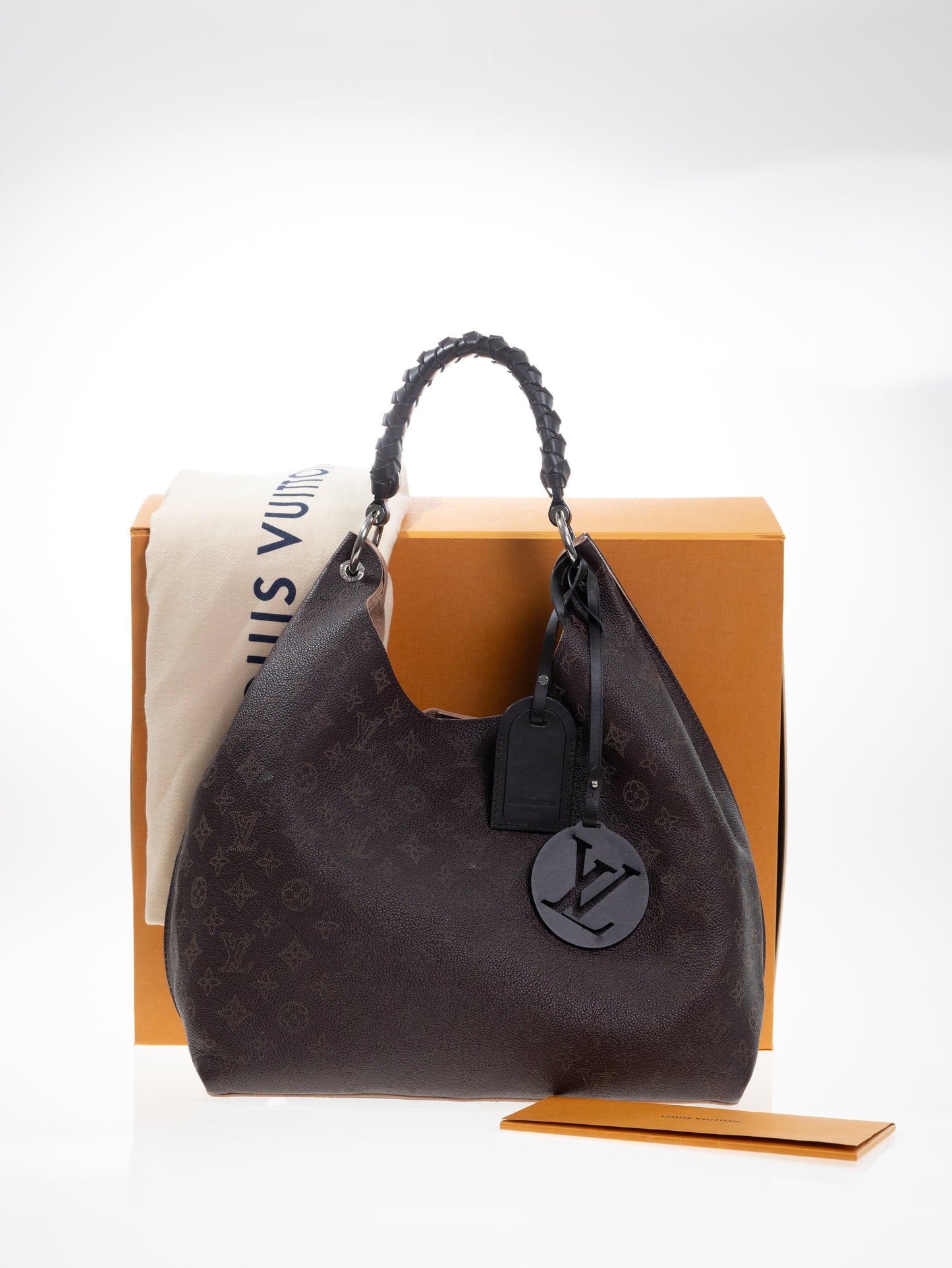 LOUIS VUITTON Carmel M56436 Mahina Shopper Monogram Chocolat