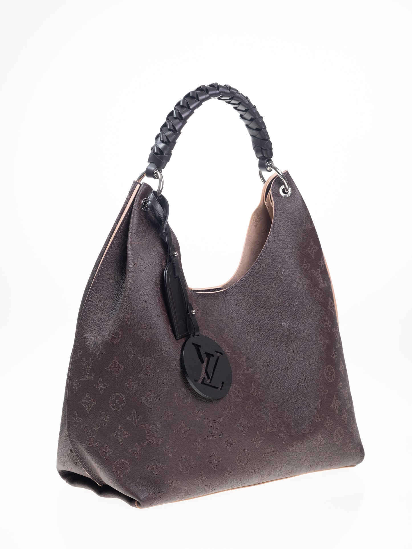 LOUIS VUITTON Carmel M56436 Mahina Shopper Monogram Chocolat FULLSET