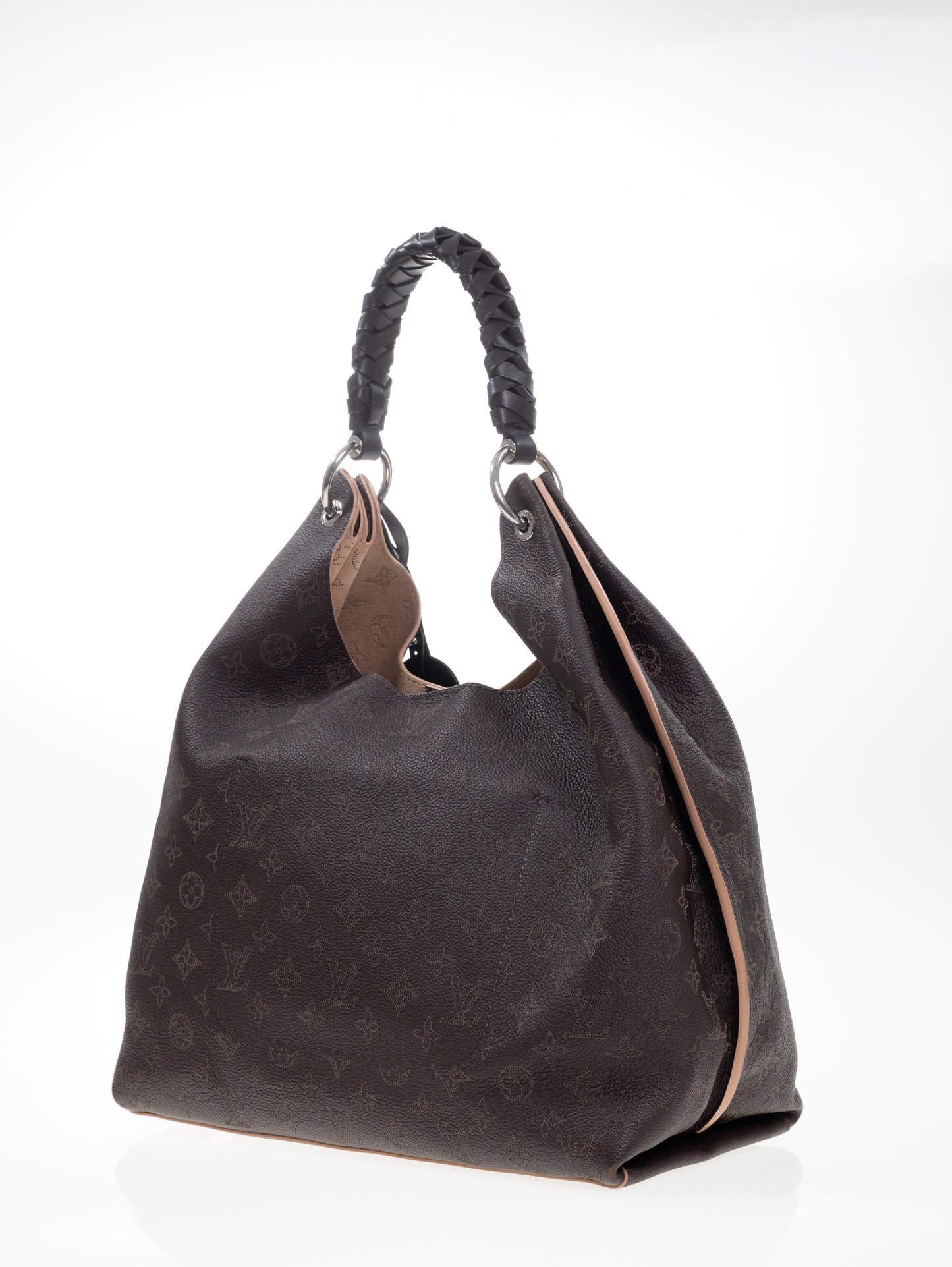 LOUIS VUITTON Carmel M56436 Mahina Shopper Monogram Chocolat