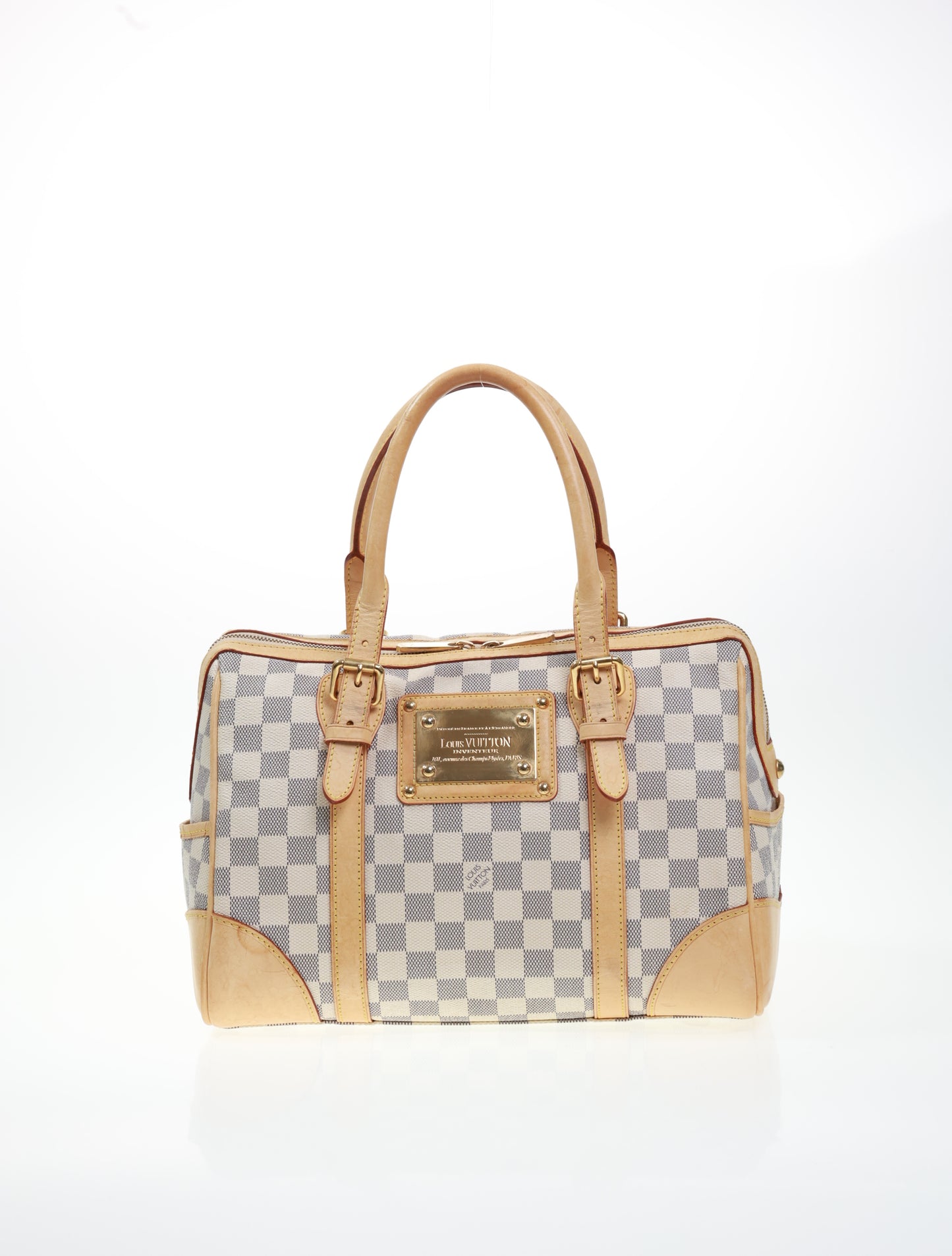 LOUIS VUITTON Berkeley Bag Damier Azur