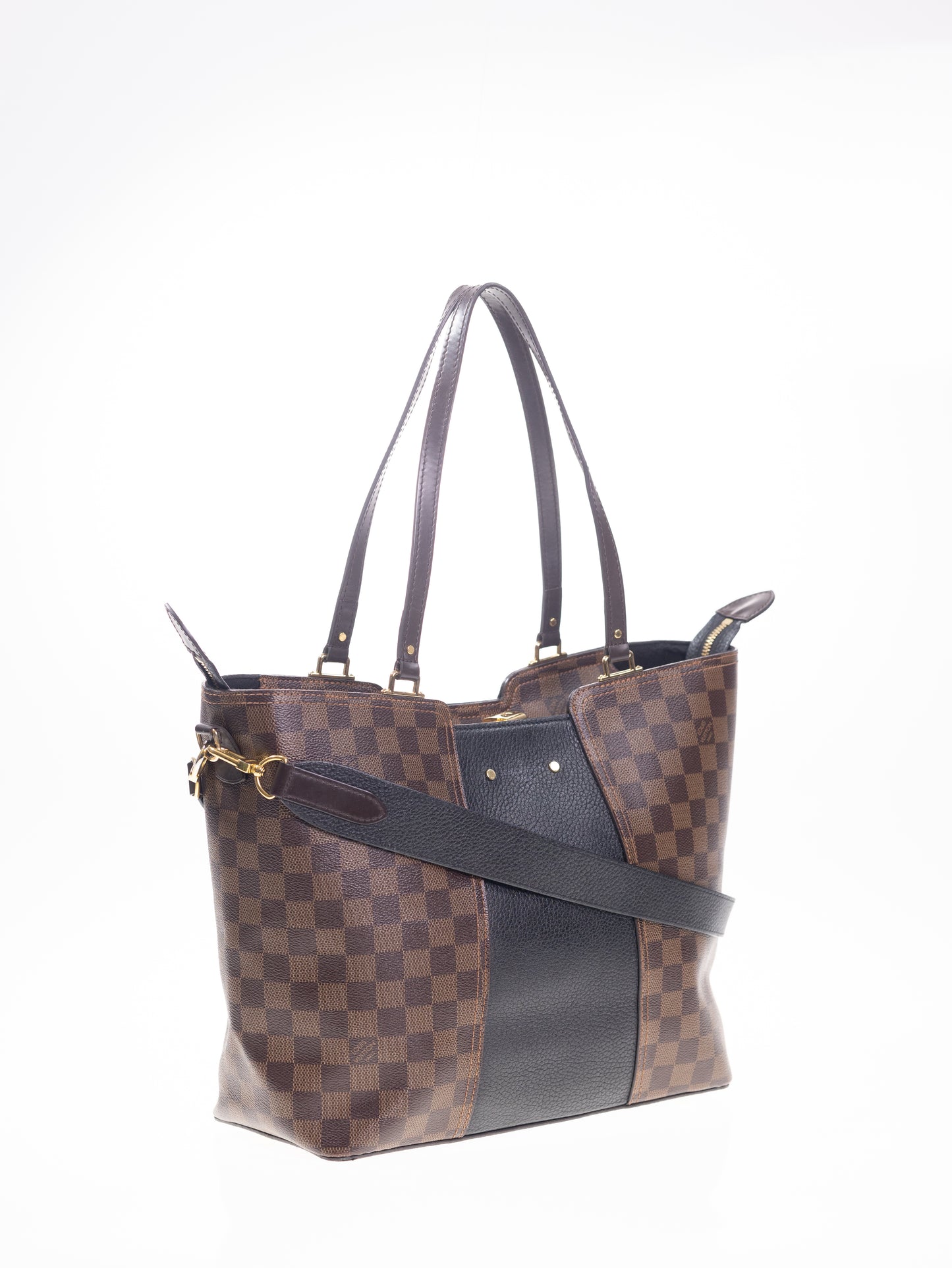 Borsa a spalla e a tracolla in maglia LOUIS VUITTON N44022 color crema