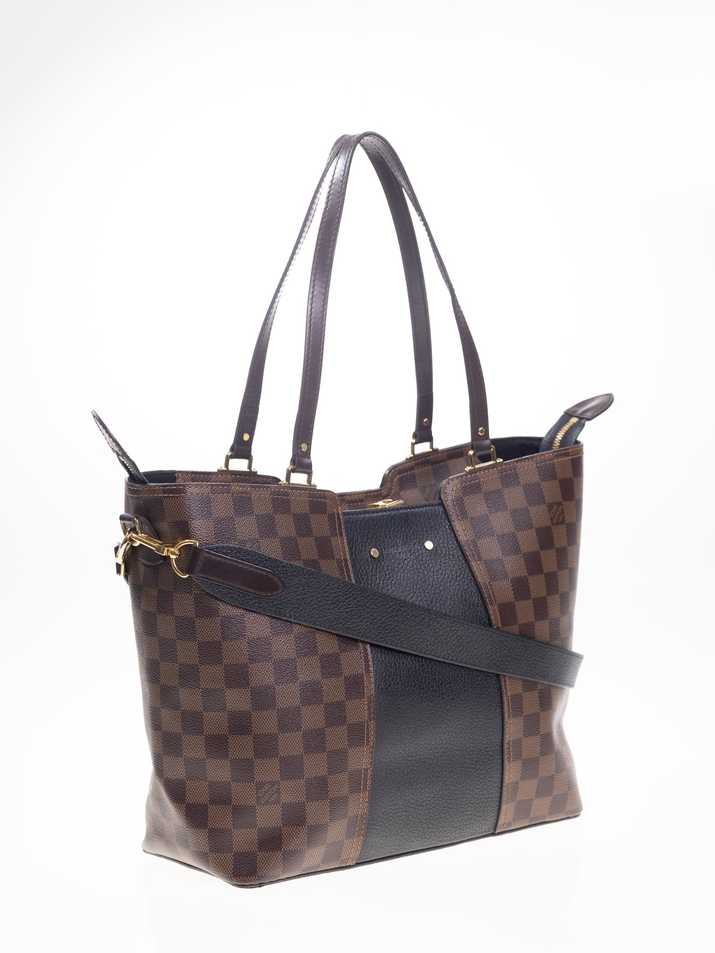 Borsa a spalla e a tracolla in maglia LOUIS VUITTON N44022 color crema